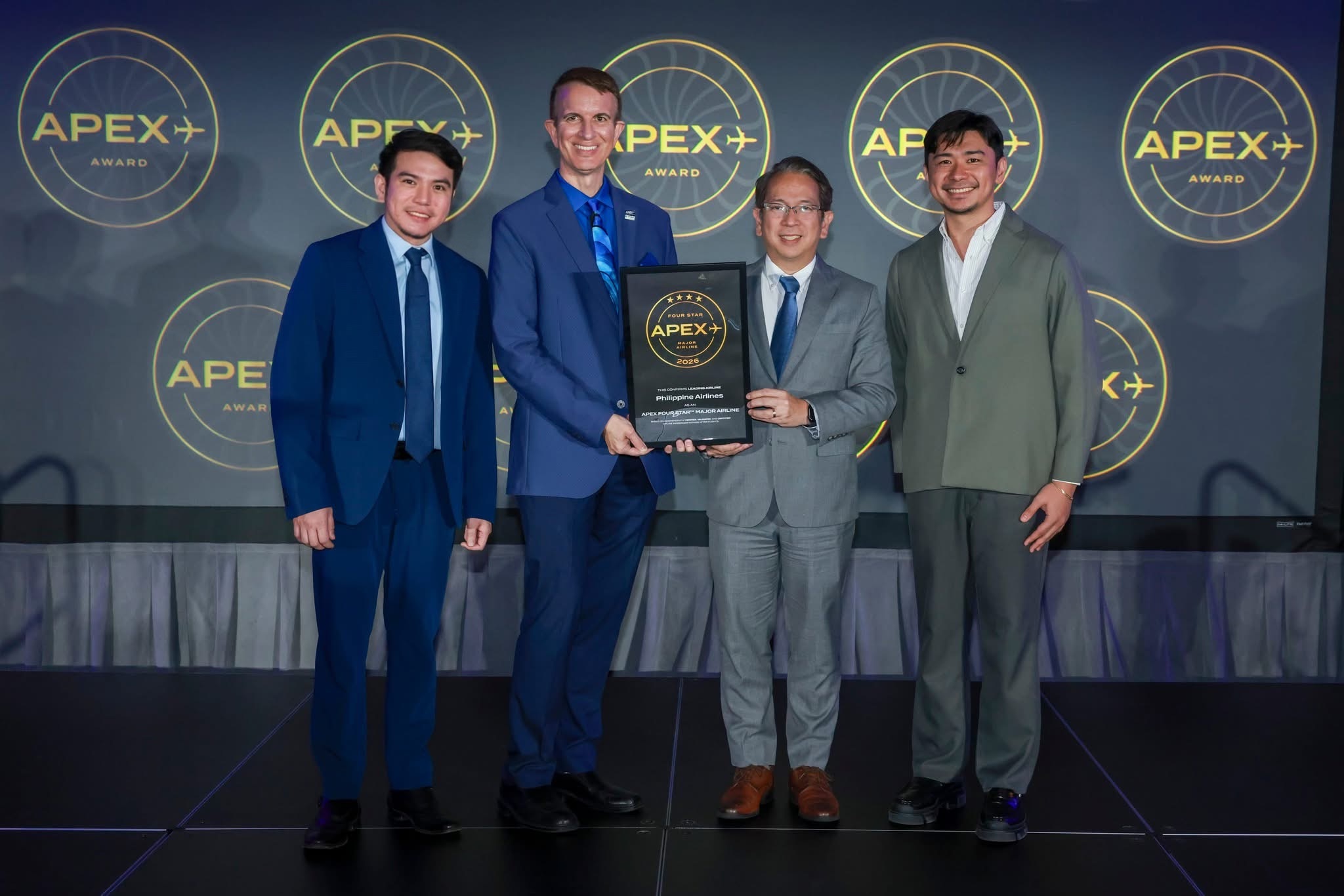 Philippine Airlines Earns 4-Star Rating from APEX