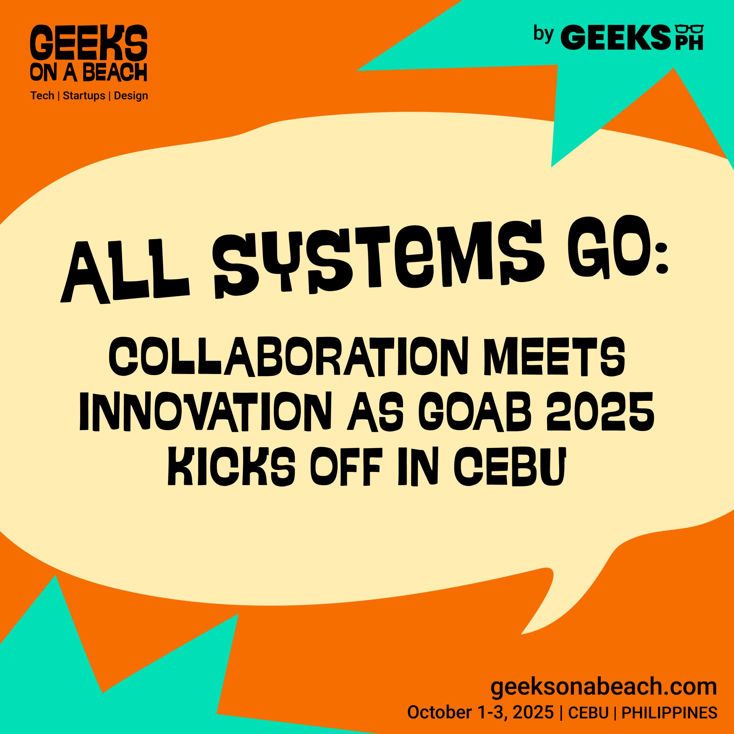 Geeks on a Beach 2025 Opens in Cebu, Spotlighting Startups, Grassroots Innovation