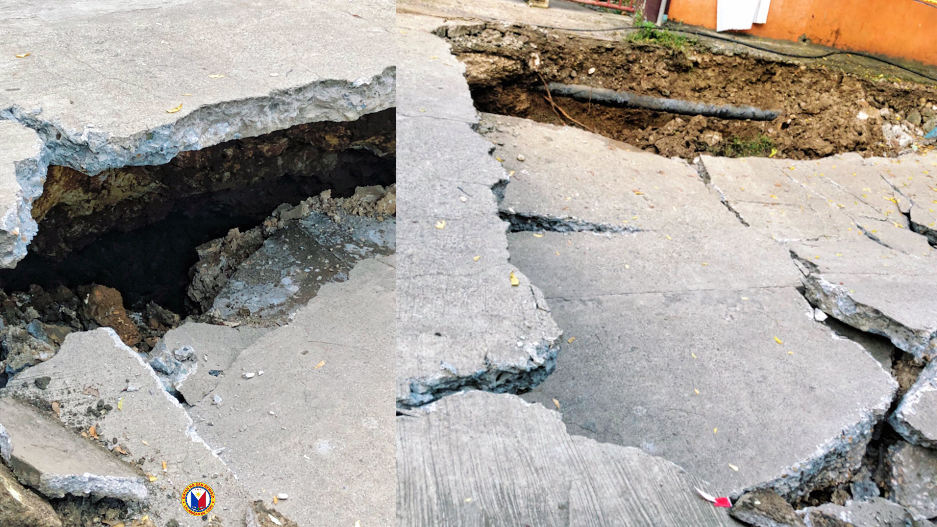 Magnitude 5.8 Cebu Quake Triggers Road Cracks in San Remigio