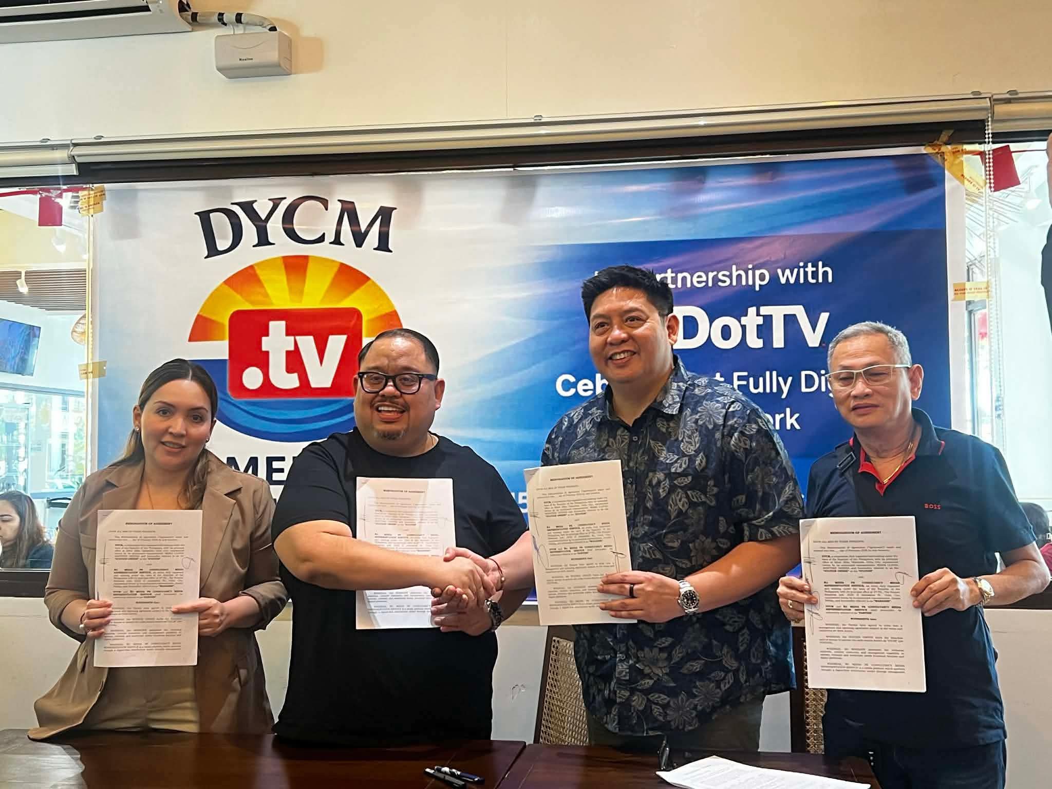 DOT.TV, DYCM Stations Sign Joint Venture Agreement