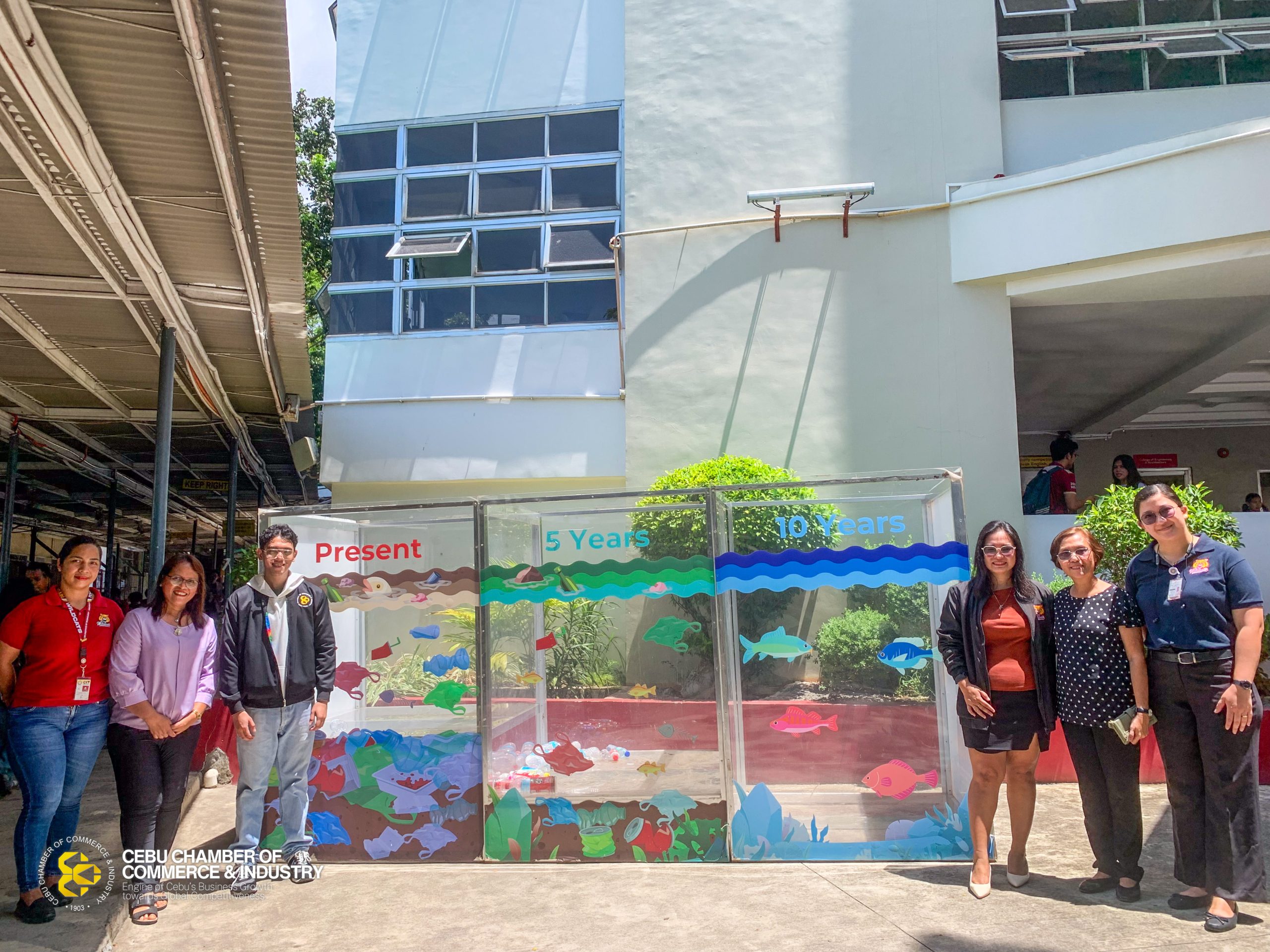 Cebu chamber brings plastic waste, flood initiative to CIT-U